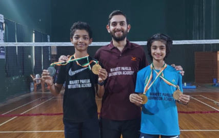 surat’s-siona-and-tanish-win-under-13-badminton-title-under-the-guidance-of-badminton-coach-maneet-pahuja-–-first-india