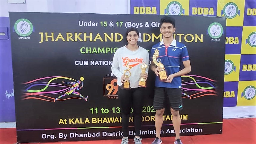 jharkhand-badminton-championship:-aadhya-wears-double-crown,-niraj-wins-boys’-singles-–-lagatar-news-(lagatar24.com)