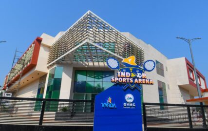 gvmc’s-indoor-sports-arena-awaits-inauguration-in-visakhapatnam-–-the-hindu