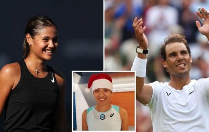 rafael-nadal,-emma-raducanu,-steffi-graf,-and-tennis-world-spread-christmas-cheer,-wish-their-legions-of-fans-on-the-occasion
