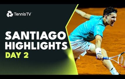 thiem-battles-garin;-fognini-and-etcheverry-clash-|-santiago-2023-highlights-day-2