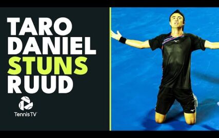 brilliant-taro-daniel-shots-against-casper-ruud-|-acapulco-2023