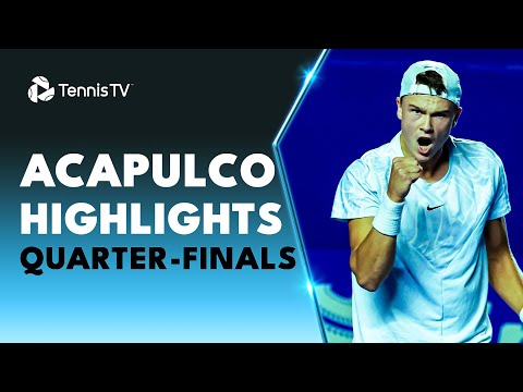 fritz-&-tiafoe-clash;-rune-meets-berrettini-|-acapulco-2023-quarter-final-highlights