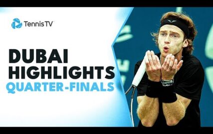 djokovic-battles-hurkacz,-medvedev,-rublev-&-zverev-feature-|-dubai-2023-quarter-final-highlights