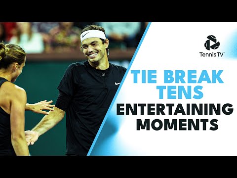 tie-break-tens-most-entertaining-moments!-|-featuring-swiatek,-ruud,-hurkacz,-jabeur-&-more!