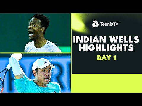 monfils-returns-to-tour;-wu-yibing-&-bublik-feature-|-indian-wells-2023-day-1-highlights