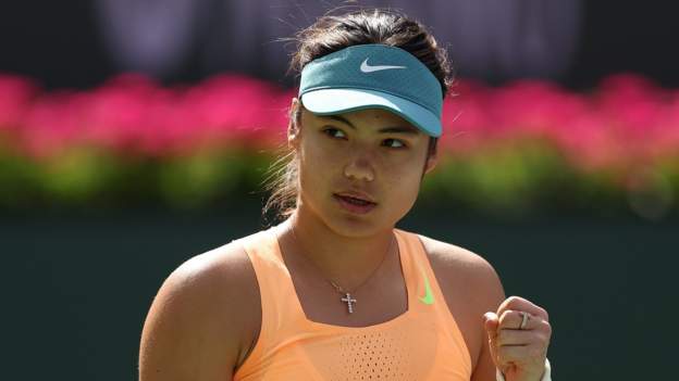 indian-wells:-emma-raducanu-beats-danka-kovinic-as-jack-draper-sets-up-dan-evans-clash