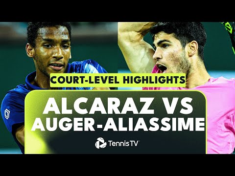 carlos-alcaraz-vs-felix-auger-aliassime-court-level-highlights-|-indian-wells-2023