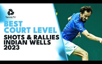best-court-level-shots-&-rallies-|-indian-wells-2023