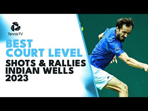 best-court-level-shots-&-rallies-|-indian-wells-2023