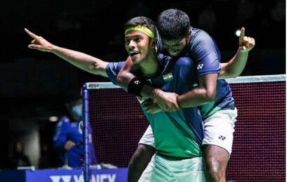 swiss-open-badminton:-satwiksairaj-rankireddy,-chirag-shetty-enter-men’s-doubles-final