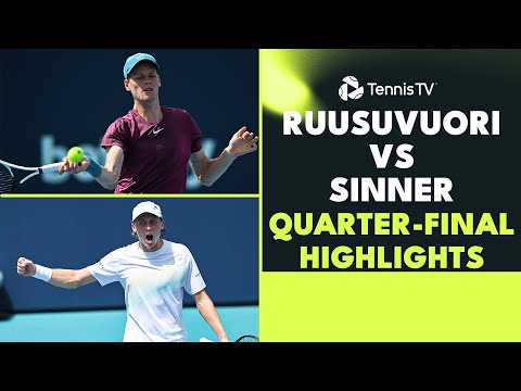 jannik-sinner-vs-emil-ruusuvuori-quarter-final-highlights-|-miami-2023
