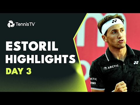 ruud-takes-on-sousa;-davidovich-fokina,-baez-feature-|-estoril-open-2023-highlights-day-3