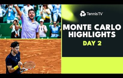 wawrinka-plays-griekspoor;-thiem,-murray-&-more-feature-|-monte-carlo-2023-highlights-day-2