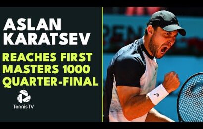 aslan-karatsev-reaches-maiden-masters-1000-quarter-final!-|-madrid-2023-highlights