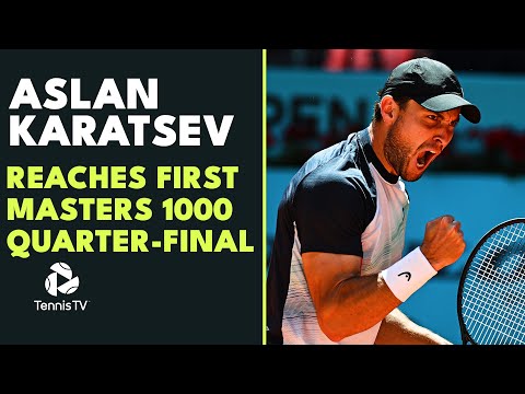 aslan-karatsev-reaches-maiden-masters-1000-quarter-final!-|-madrid-2023-highlights