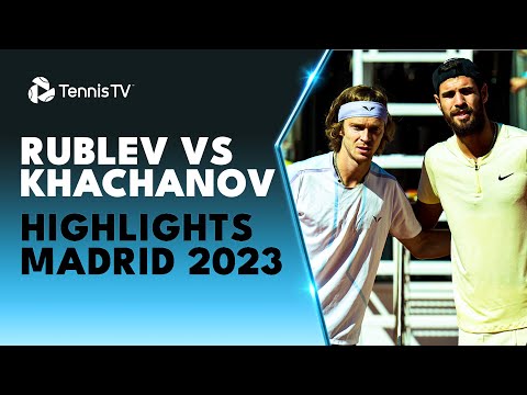 andrey-rublev-vs-karen-khachanov-highlights-|-madrid-2023