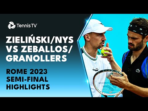 zielinski/nys-vs-zeballos/granollers-|-rome-2023-semi-final-highlights