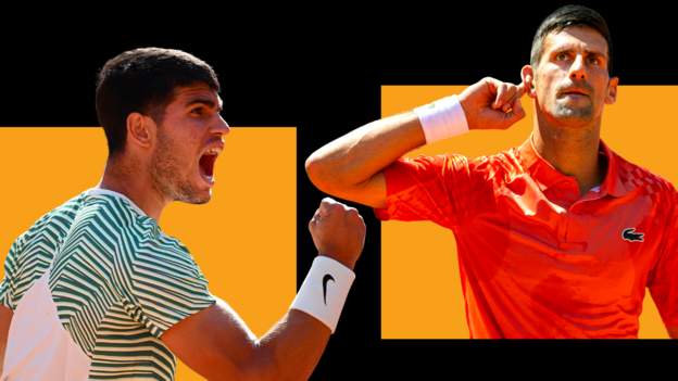 french-open-2023:-carlos-alcaraz-and-novak-djokovic-aim-to-set-up-semi-final-meeting