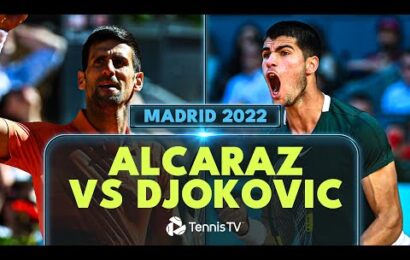 carlos-alcaraz-vs-novak-djokovic-first-ever-match!-|-madrid-2022-extended-highlights
