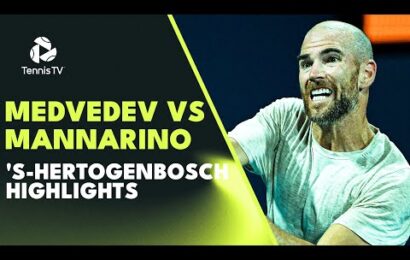 mannarino-knocks-out-top-seed-medvedev-|-‘s-hertogenbosch-2023-highlights