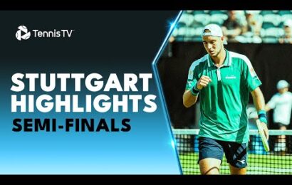 hurkacz-takes-on-struff;-tiafoe-plays-fucsovics-|-stuttgart-2023-semi-final-highlights