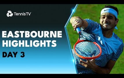 fritz-battles-mcdonald;-paul,-zhang-and-cressy-all-feature-|-eastbourne-2023-daily-highlights-day-3