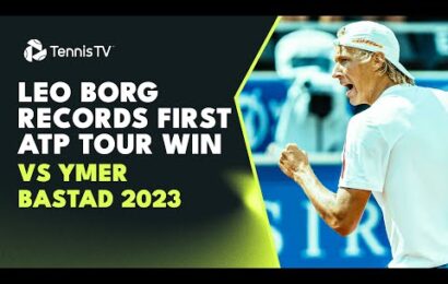 leo-borg-records-first-ever-atp-tour-win-vs-elias-ymer-|-bastad-2023-highlights
