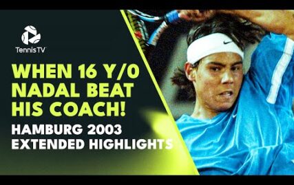 what-were-you-doing-at-16?-when-16y/o-rafa-nadal-beat-his-now-coach-moya!-|-hamburg-2003-highlights
