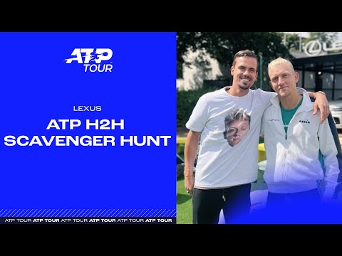 lexus-atp-head2head-scavenger-hunt:-altmaier-vs-davidovich-fokina