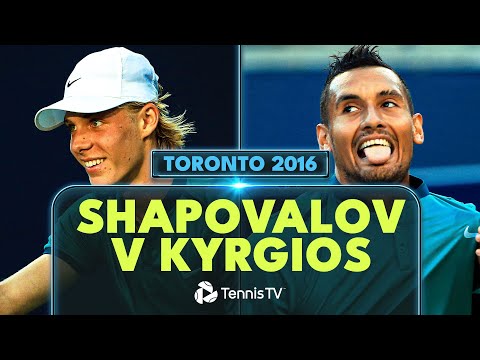 when-17-year-old-denis-shapovalov-shocked-nick-kyrgios-|-toronto-2016-extended-highlights