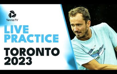 live:-watch-daniil-medvedev-and-taylor-fritz-practice-in-toronto