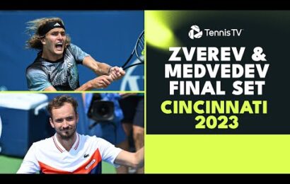 alexander-zverev-&-daniil-medvedev-entertaining-final-set-|-cincinnati-2023