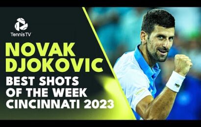 best-novak-djokovic-points-in-title-charge-|-cincinnati-2023