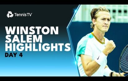 top-seed-coric-faces-mmoh;-korda-&-gasquet-also-in-action-|-winston-salem-2023-highlights-day-4