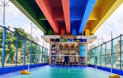 assam’s-johrat-gets-a-badminton-court-under-railway-overbridge