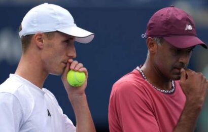 us-open-2023-results:-joe-salisbury-and-jamie-murray-win-men’s-doubles-openers