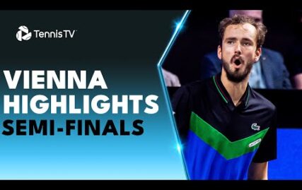 medvedev-battles-tsitsipas;-sinner-faces-rublev-|-vienna-2023-semi-final-highlights