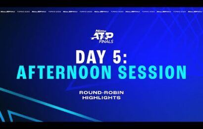 nitto-atp-finals:-day-5-afternoon-session