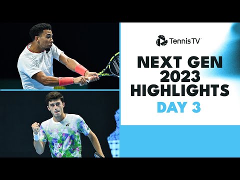van-assche-vs-michelsen,-fils,-cobolli-&-stricker-feature-|-next-gen-2023-day-3-highlights