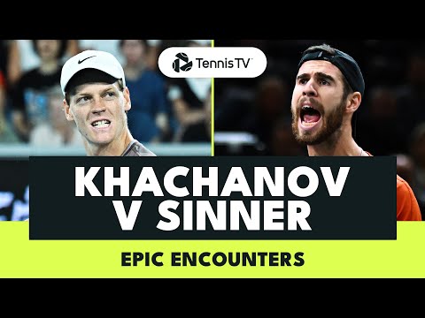 jannik-sinner-&-karen-khachanov’s-epic-encounters-so-far-|-melbourne-&-miami-highlights