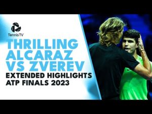 Carlos Alcaraz vs Alexander Zverev THRILLER! | Nitto ATP Finals 2023