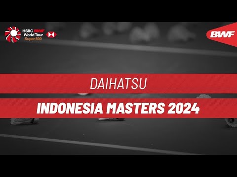 daihatsu-indonesia-masters-2024-|-day-4-|-court-2-|-quarterfinals