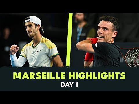 gasquet-faces-bautista-agut;-musetti,-shevchenko-&-more-feature-|-marseille-2024-highlights-day-1