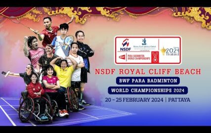nsdf-royal-cliff-beach-bwf-para-badminton-world-championships-2024-|-day-3-|-court-2-|-standing