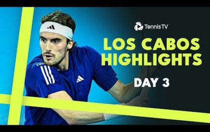 tsitsipas-faces-vukic;-de-minaur-&-zverev-in-action-|-2024-los-cabos-highlights-day-3