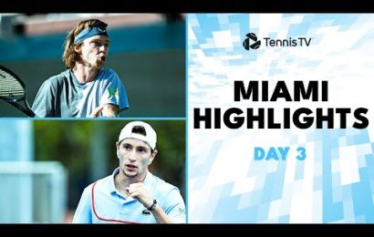 rublev-faces-machac;-humbert-and-van-de-zandschulp-clash-|-miami-2024-day-3-highlights