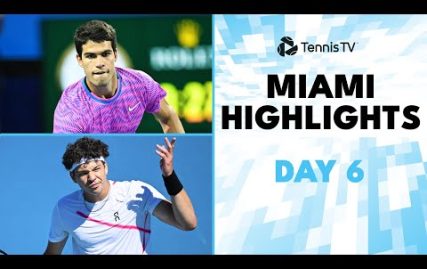 alcaraz-faces-monfils;-shelton-&-musetti-clash-|-miami-2024-day-6-highlights
