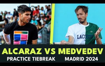carlos-alcaraz-vs-daniil-medvedev-practice-tiebreak-|-madrid-2024