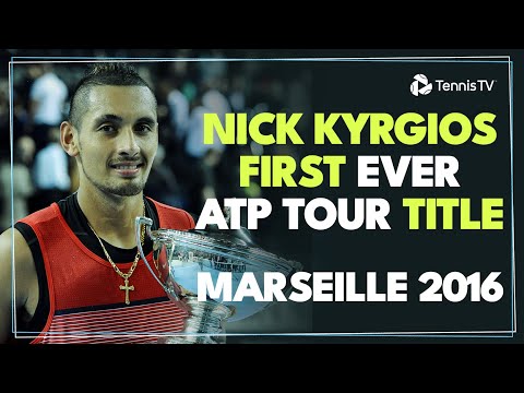 nick-kyrgios’-first-ever-atp-tour-title!-|-marseille-2016-final-highlights